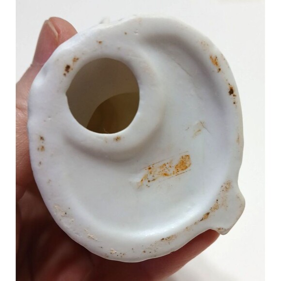 Homco Vintage Angel With Harp Holly Berries 4 Inches Tall Christmas Innocence - Picture 9 of 9